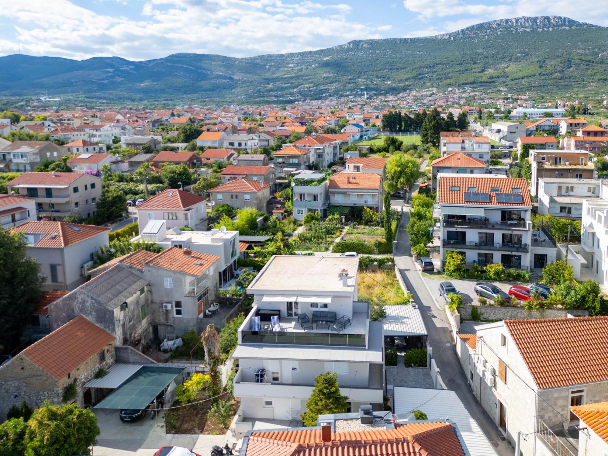 Terrace Kastela Apartment Exterior foto
